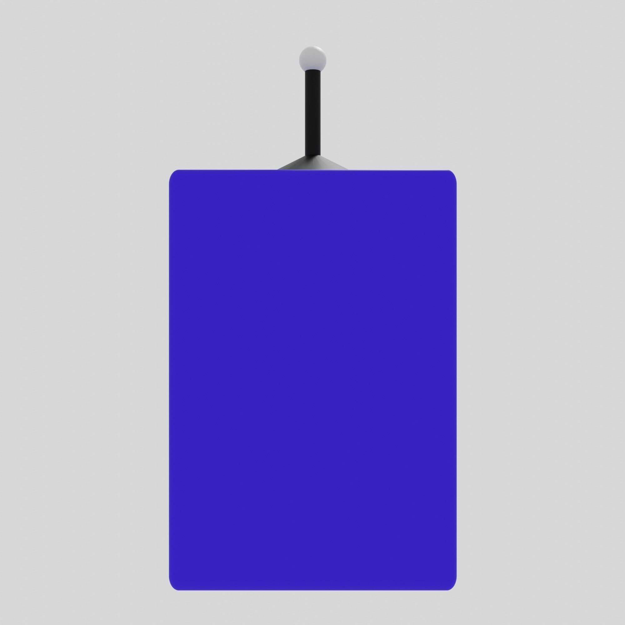 Mini Console Low-poly 3D model_3