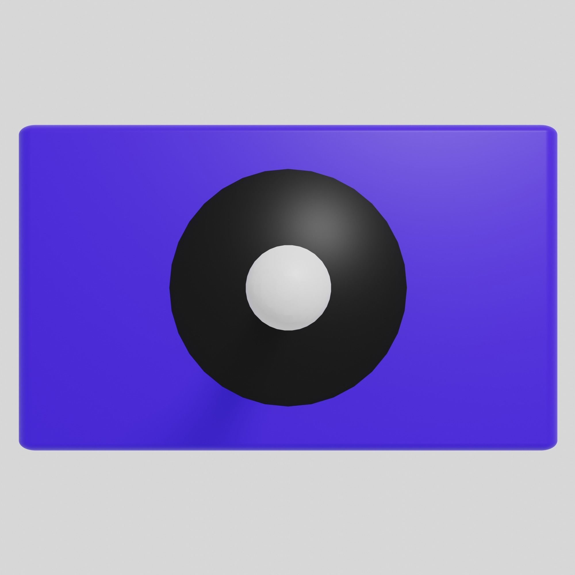 Mini Console Low-poly 3D model_5