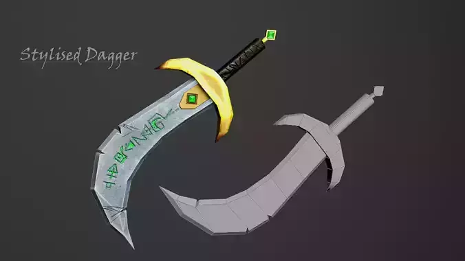 Stylised Dagger 