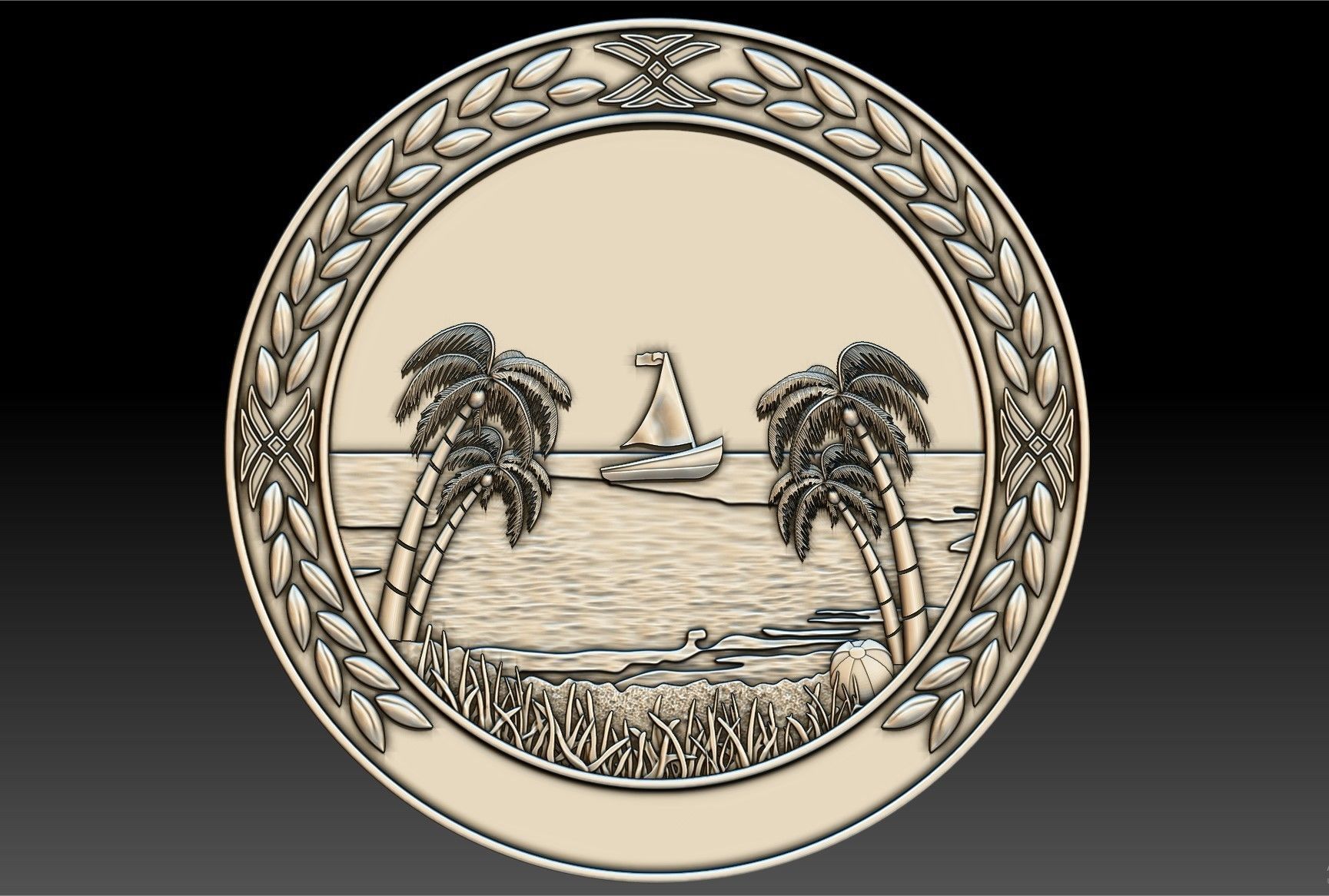 Surfside Seal 3D print model_6