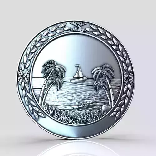 Surfside Seal 3D print model