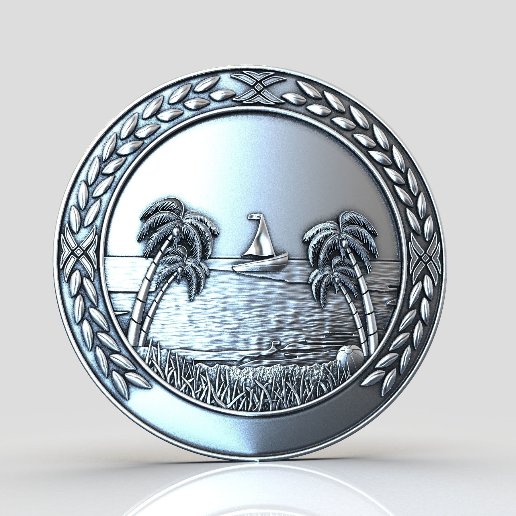 Surfside Seal 3D model 3D printable | CGTrader