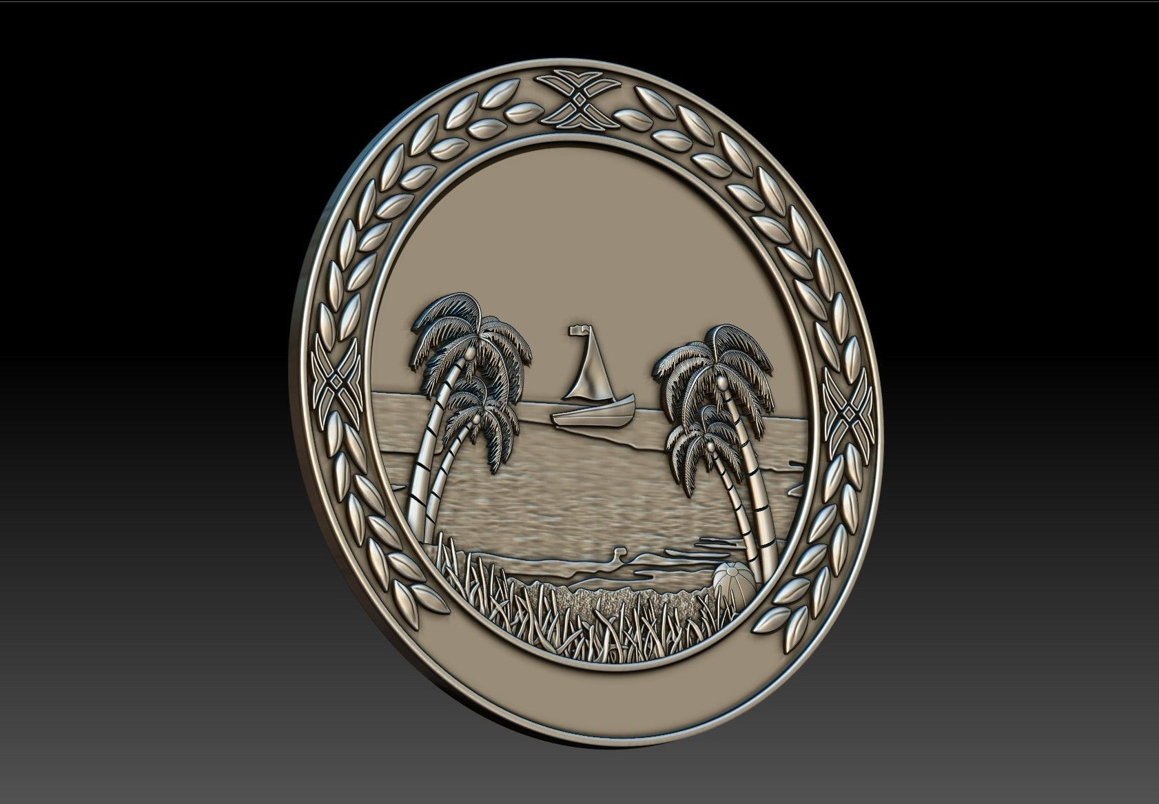 Surfside Seal 3D print model_5