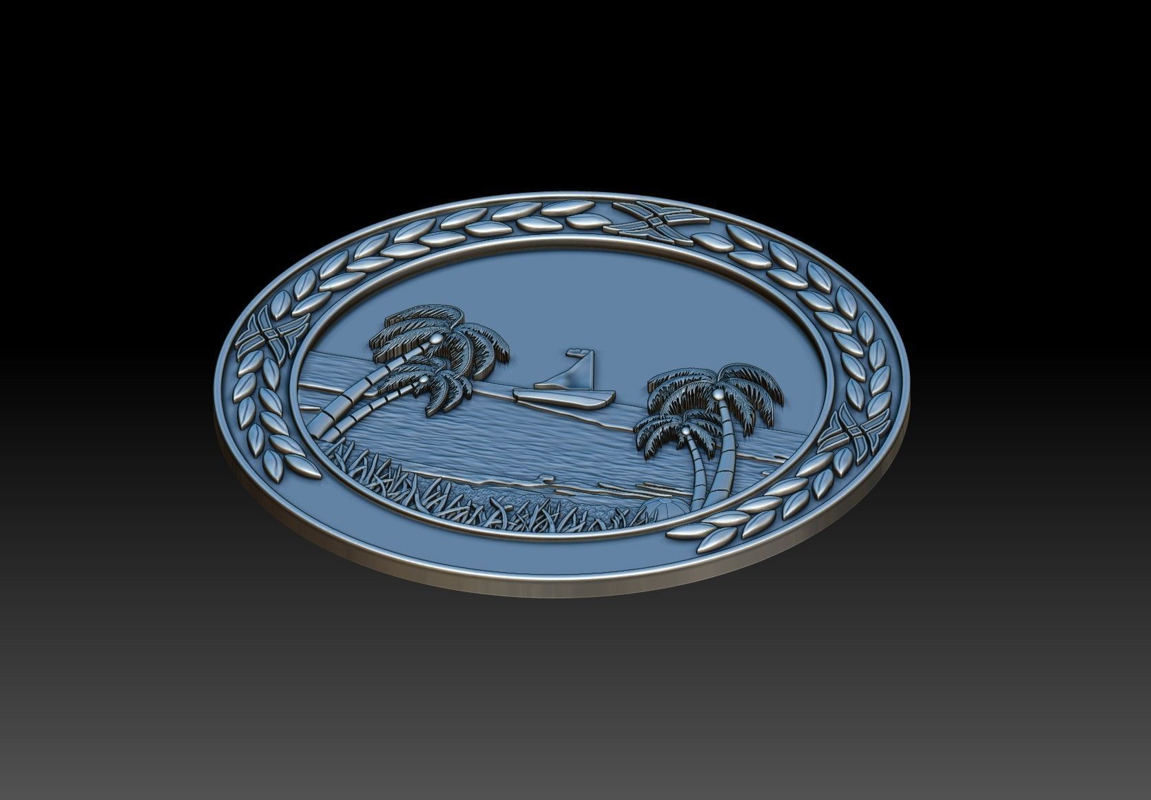 Surfside Seal 3D print model_7