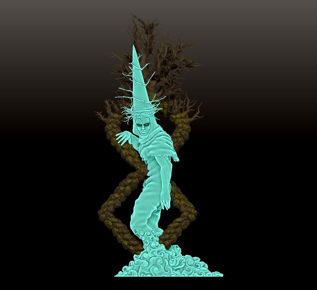 Blasphemous Guilt Fragment 3D print model_1