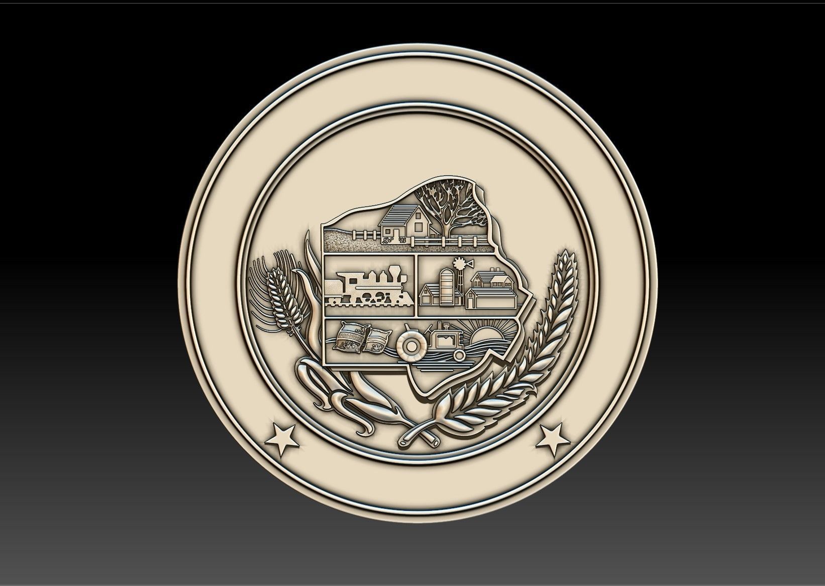 West Windsor 3D print model_3