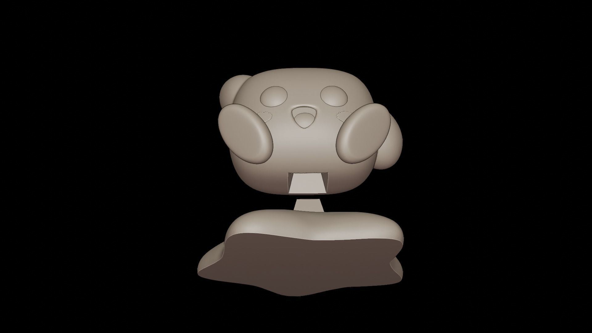 Kirby Funko Pop Figure 3D print model_6