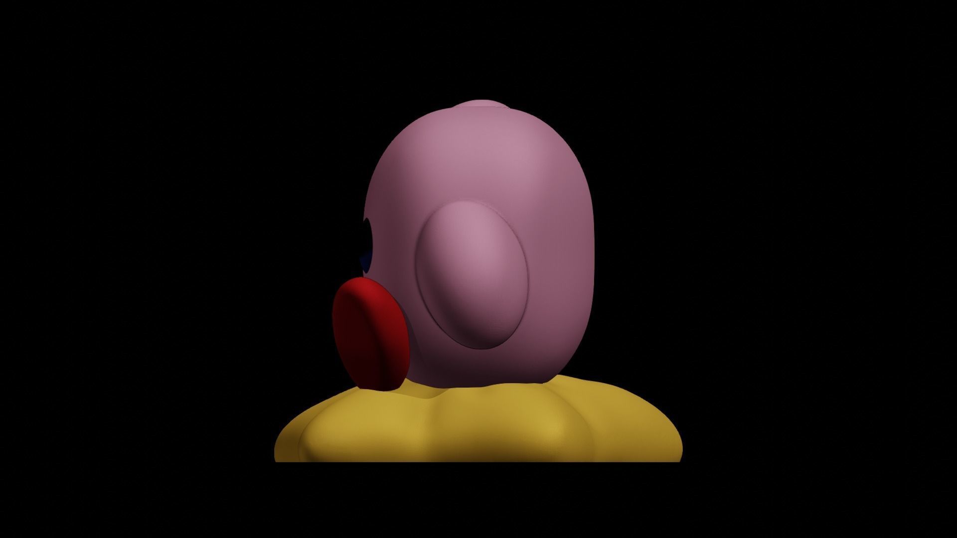 Kirby Funko Pop Figure 3D print model_8