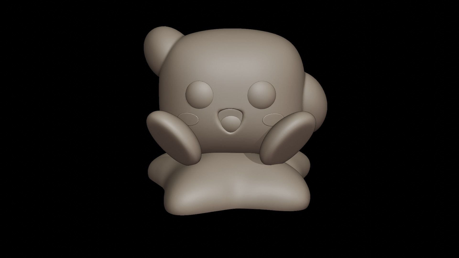 Kirby Funko Pop Figure 3D print model_4