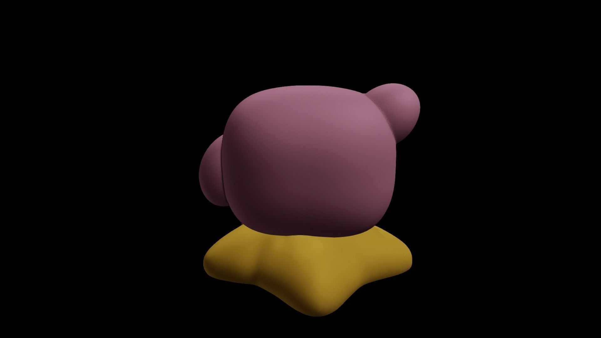 Kirby Funko Pop Figure 3D print model_7