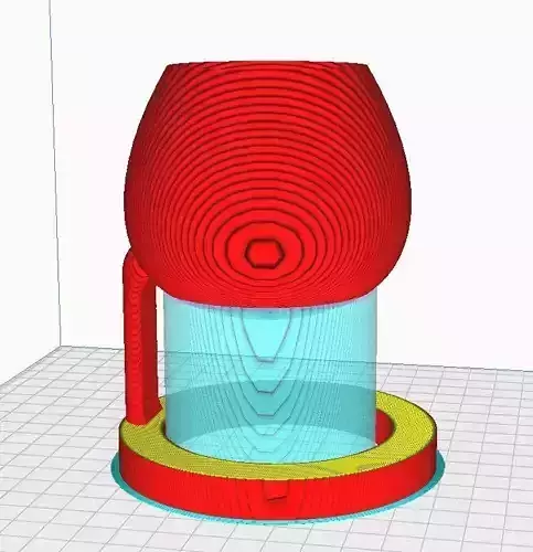 Floating Wine Glass Concept