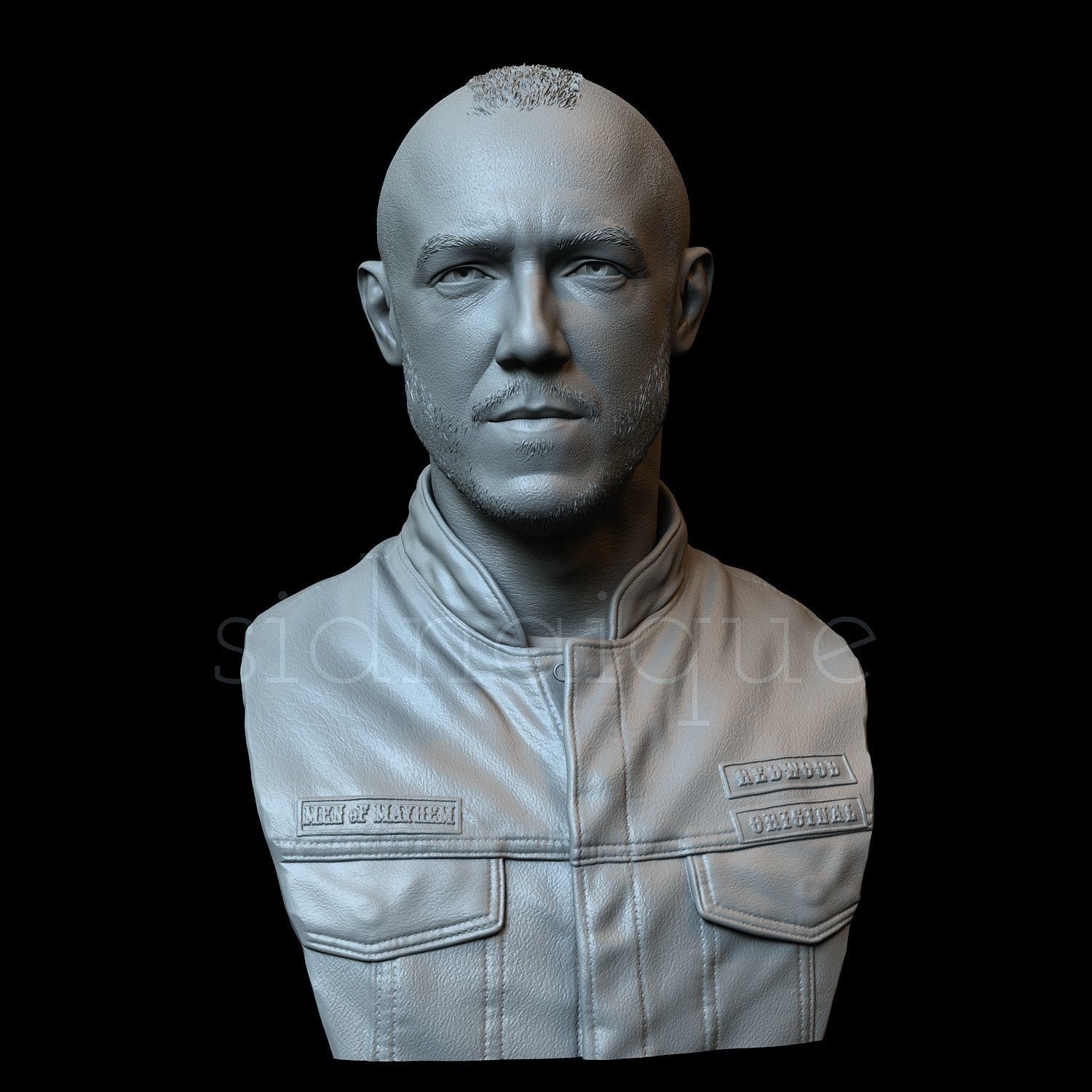 Theo Rossi as Juice from Sons Of Anarchy 3D print model_11