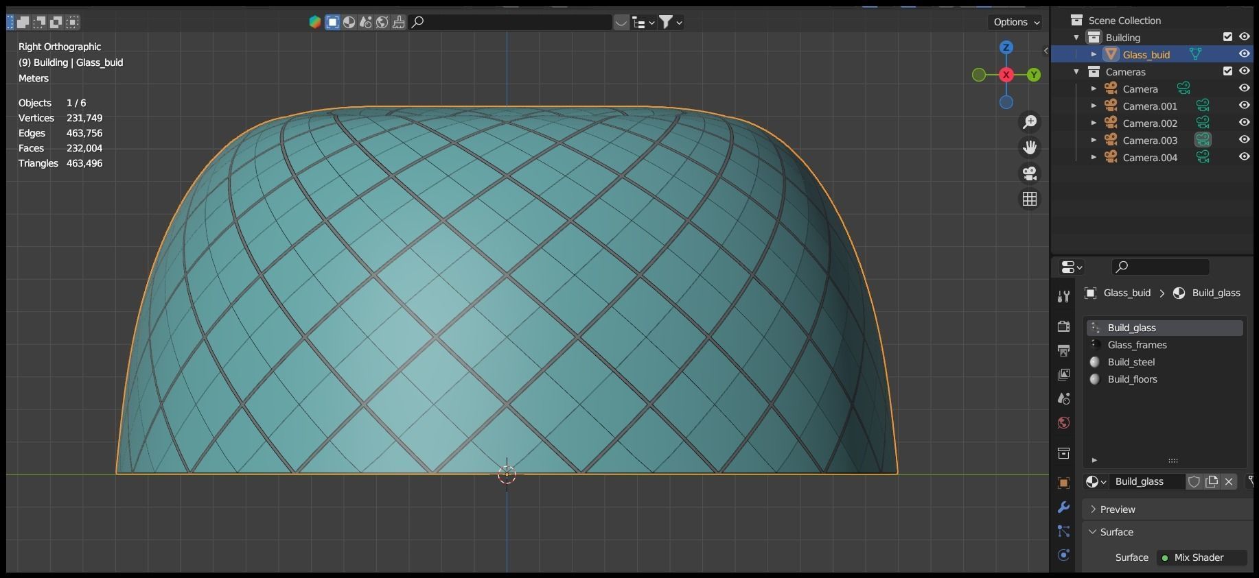 Glass building II 3D model_11