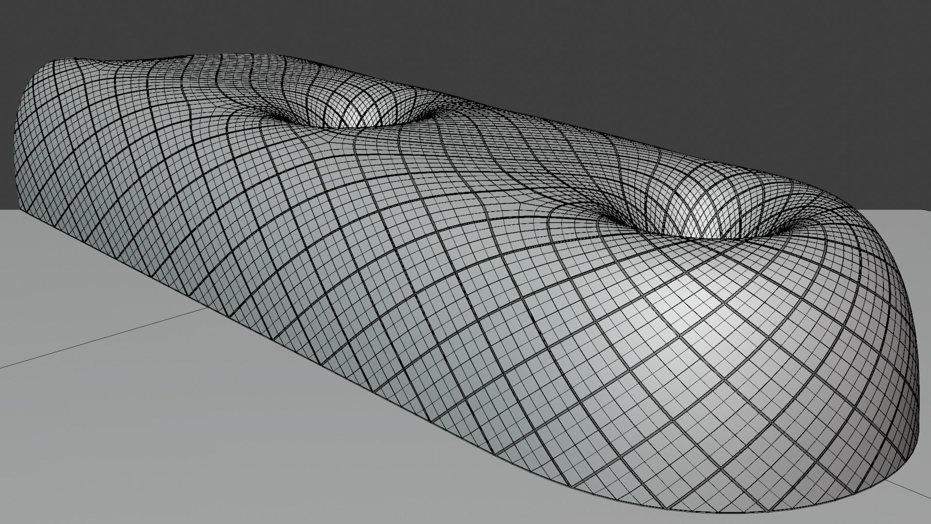 Glass building II 3D model_9