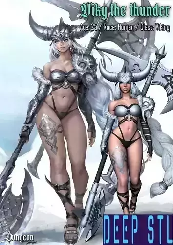 Dungeon Pin-ups Viky 75mm