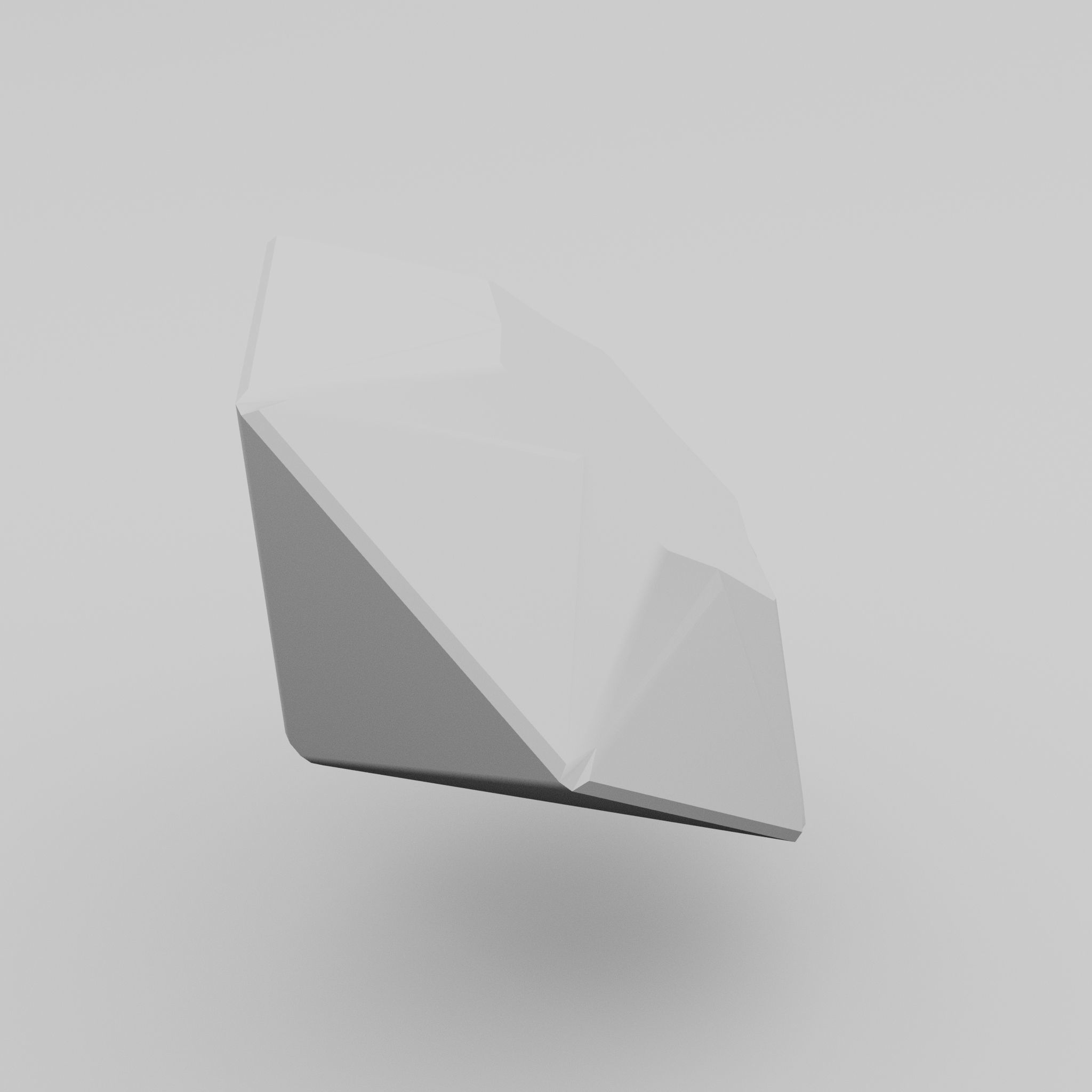 Diamond 3d low poly Low-poly 3D model_6