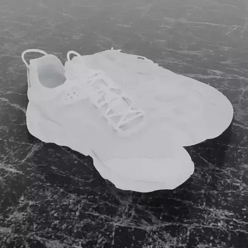 Nike 3D Shoes - White - N354 Series