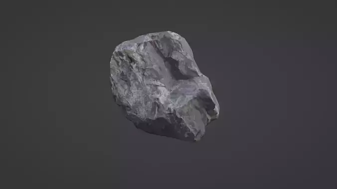 Rock Scan Low Poly