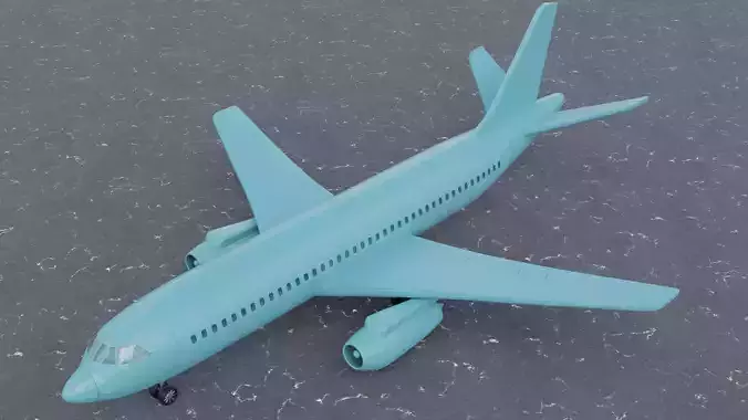 Dassault Mercure 100 Airplane