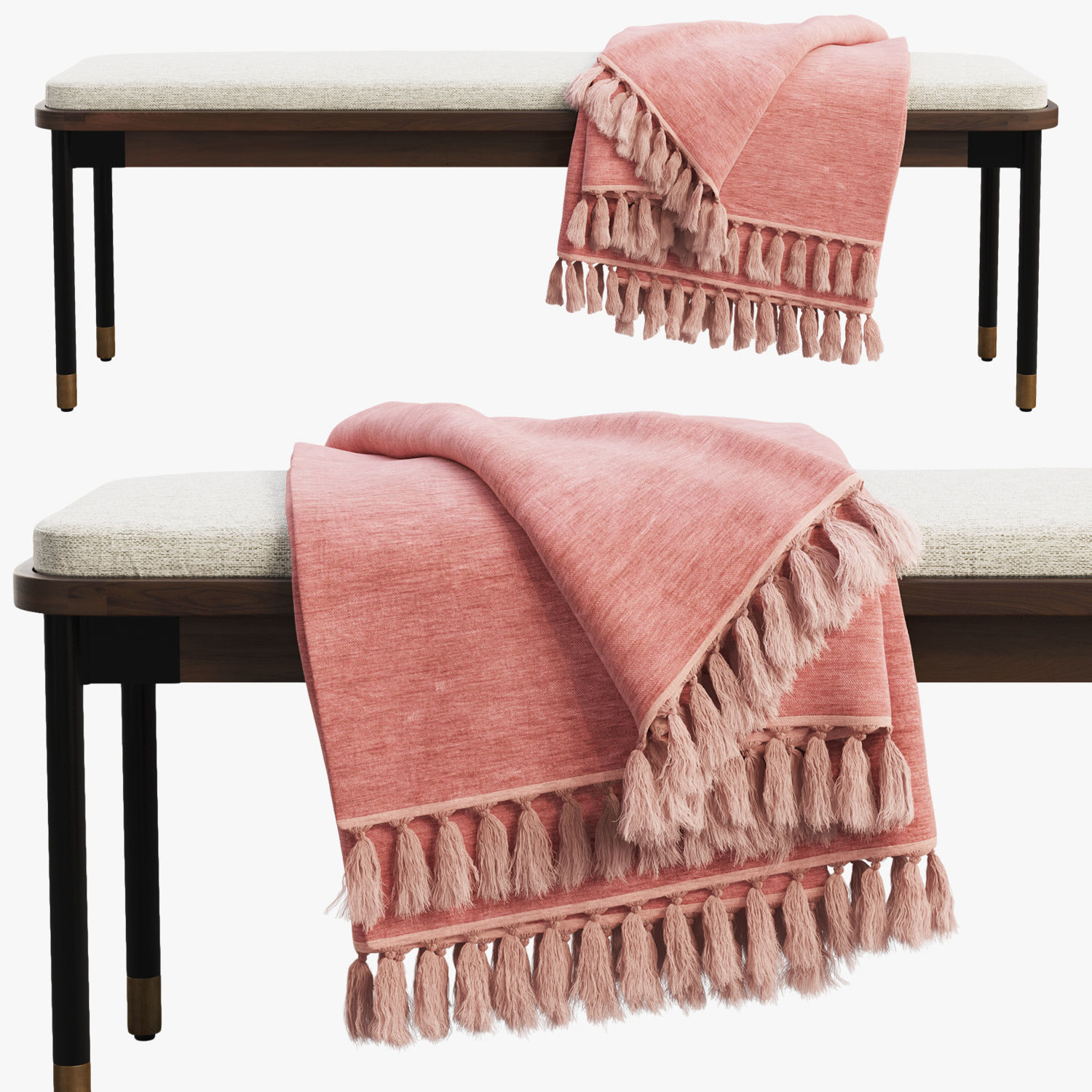 Joybird Sally Bench 3D model_1