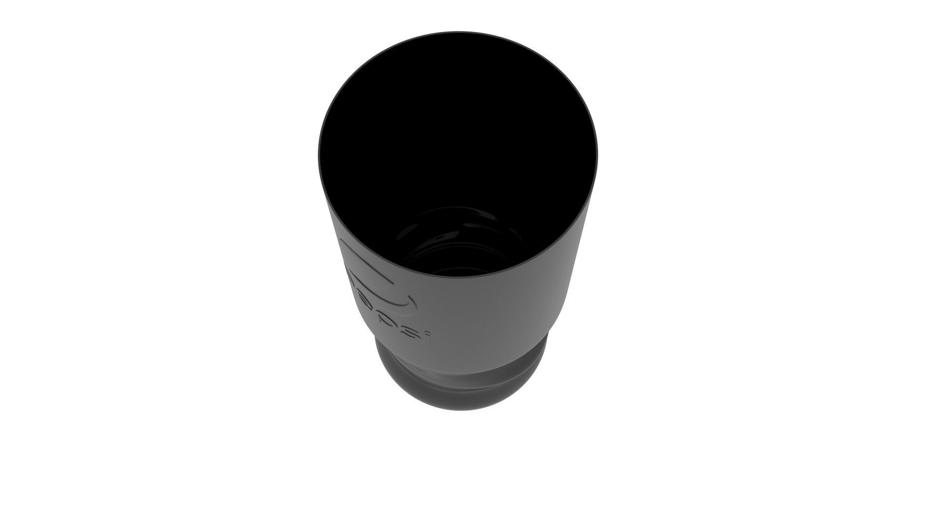 Black Pepsi Glass 3D model_11