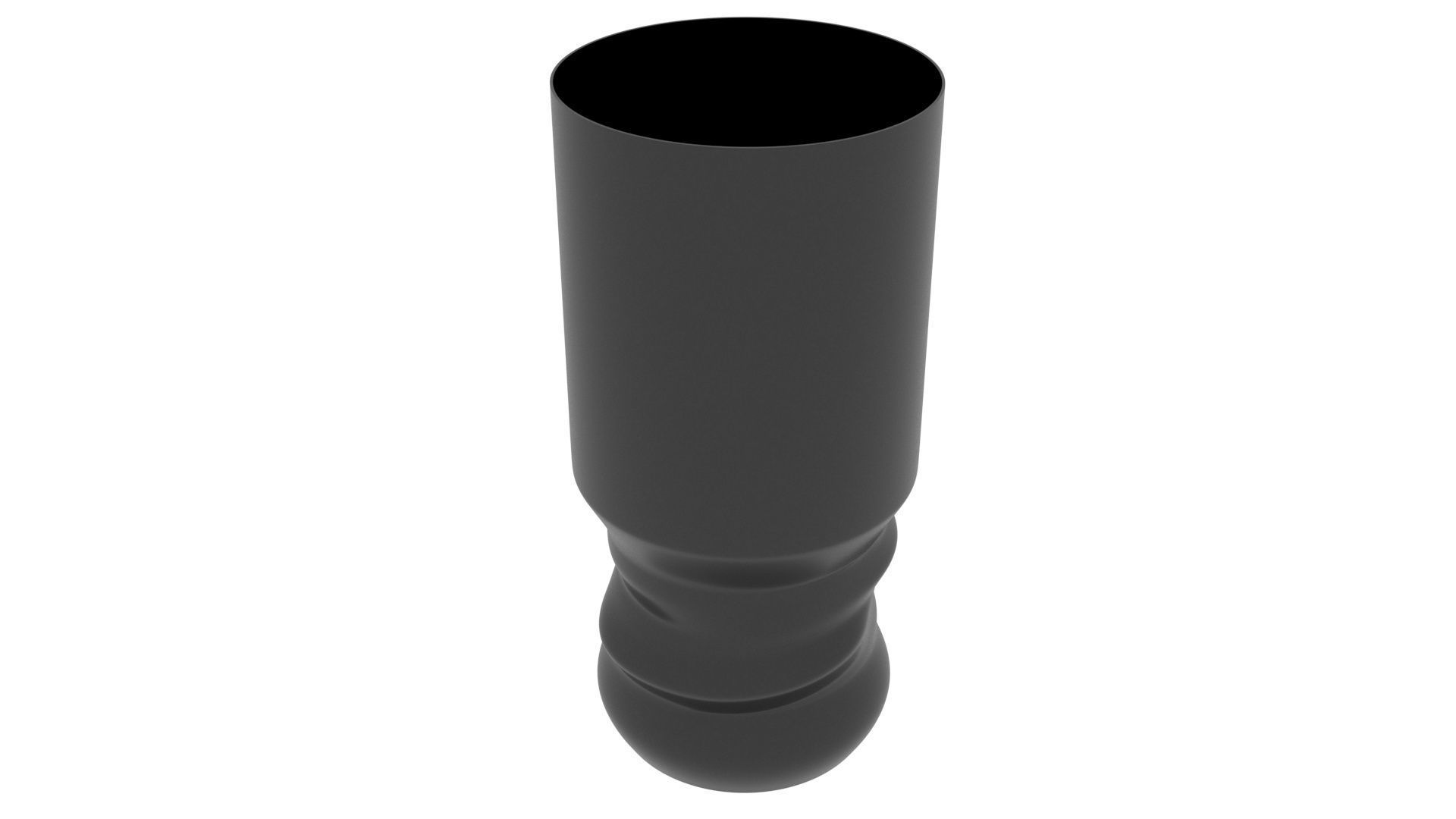Black Pepsi Glass 3D model_12