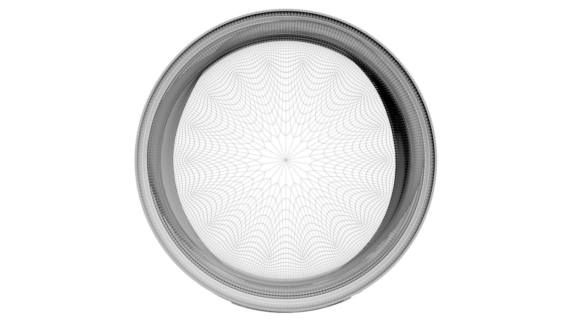 Black Pepsi Glass 3D model_23