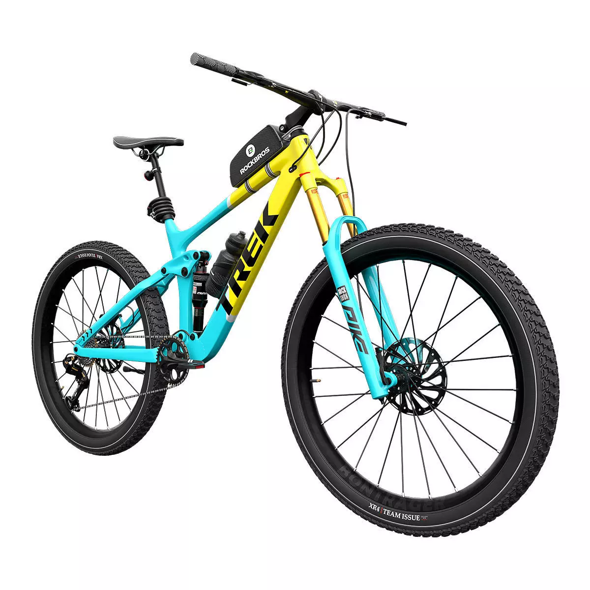 Mountain Bike-Yellow 3D model