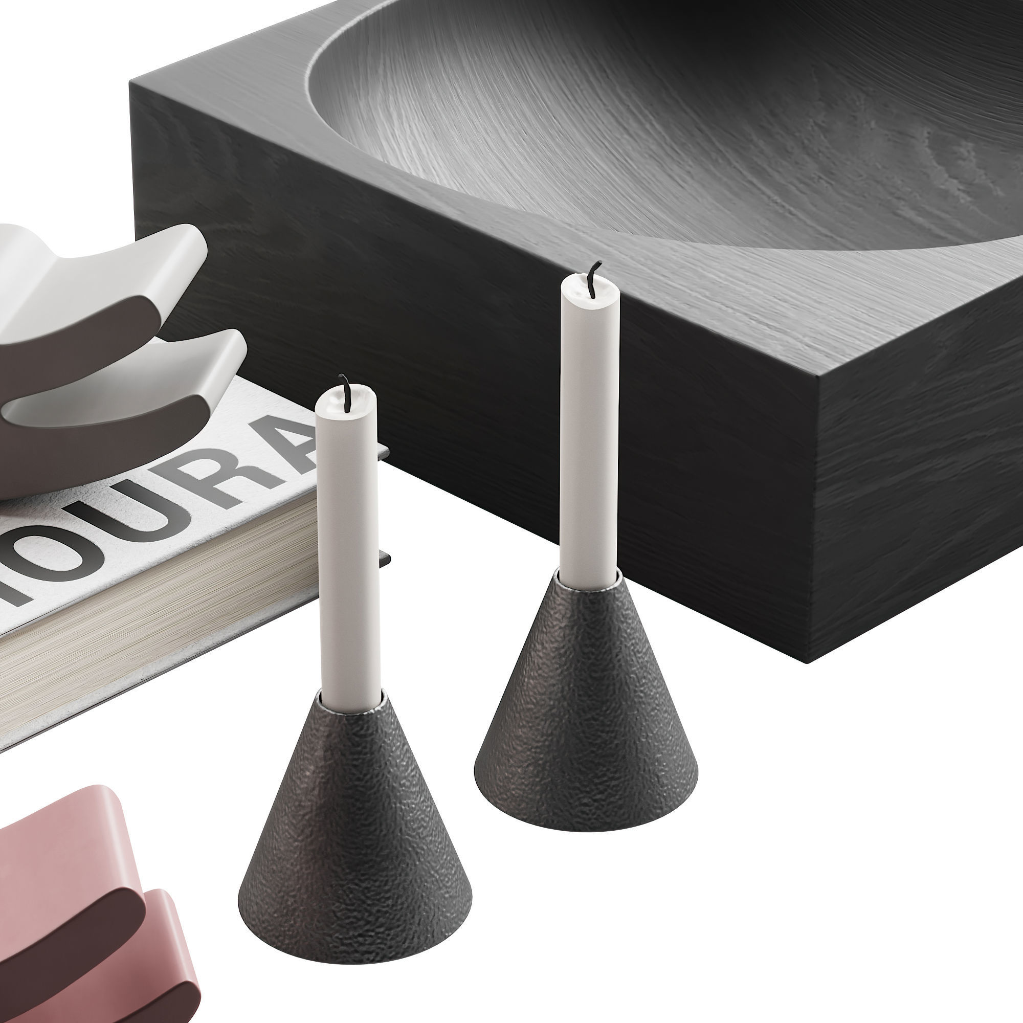 112 decorative set 025 croco souto moura 3D model_5