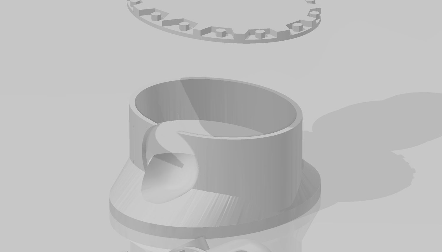 Towing winch for tugboat  3D print model_8