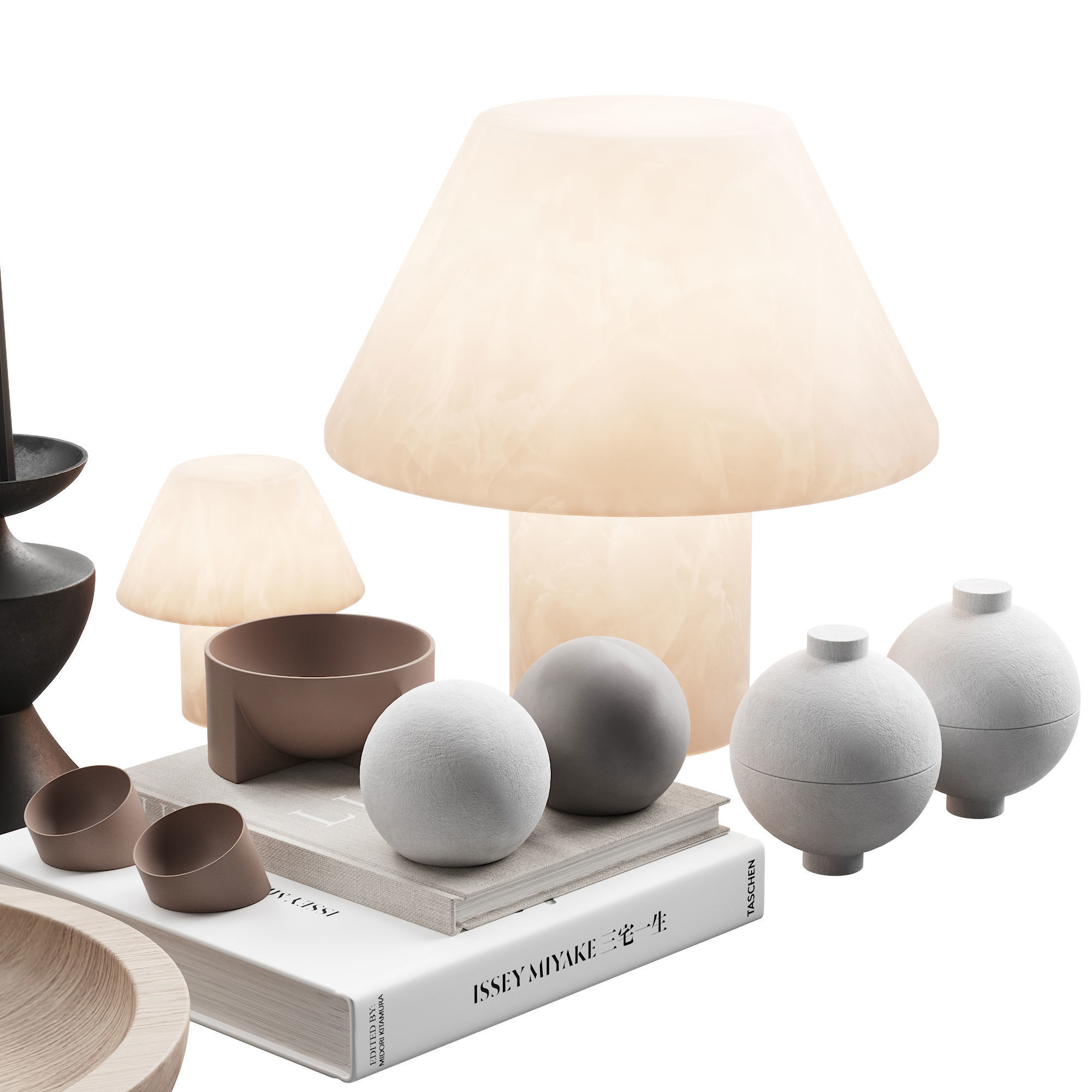 116 decorative set 029 japan style decor P03 3D model_5