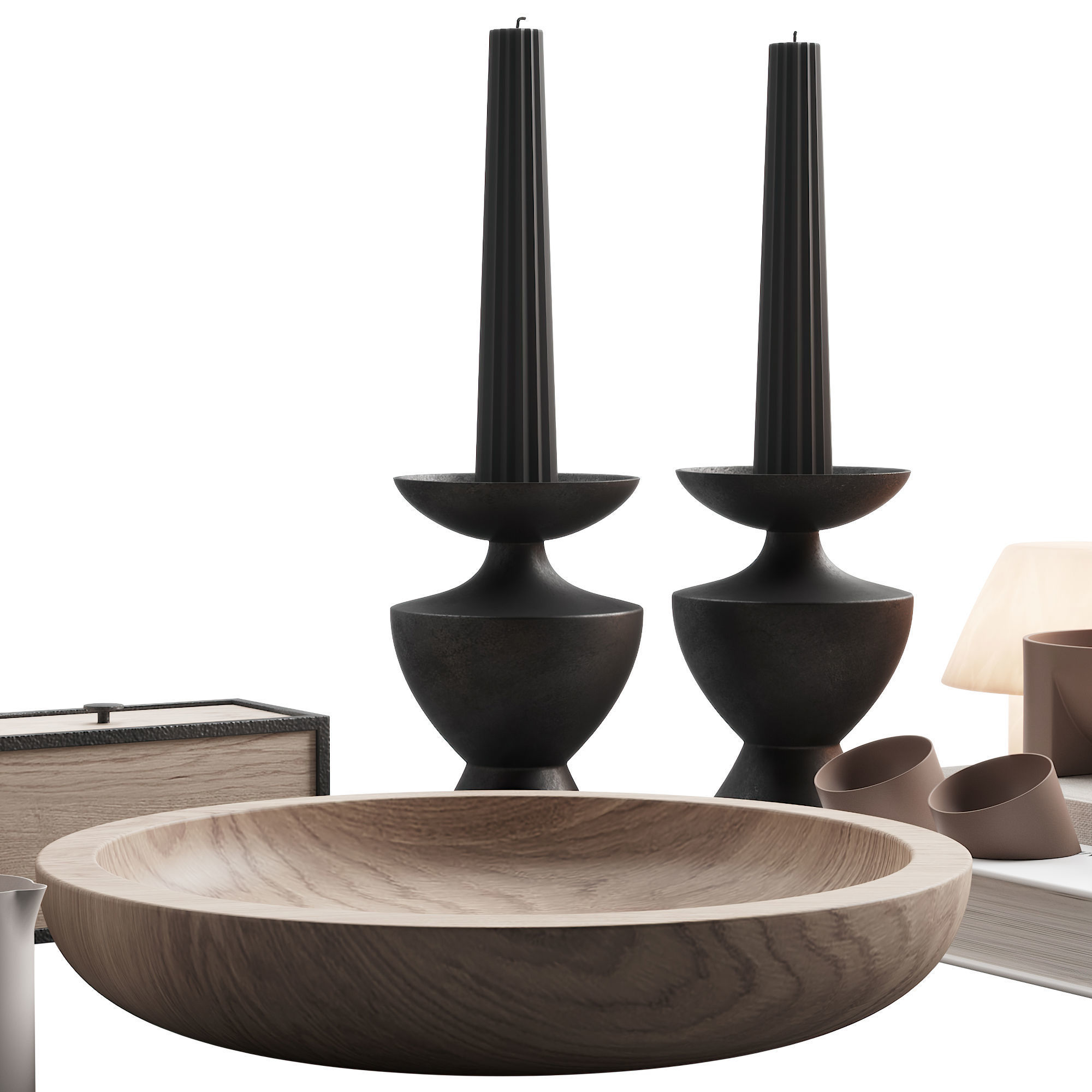 116 decorative set 029 japan style decor P03 3D model_6