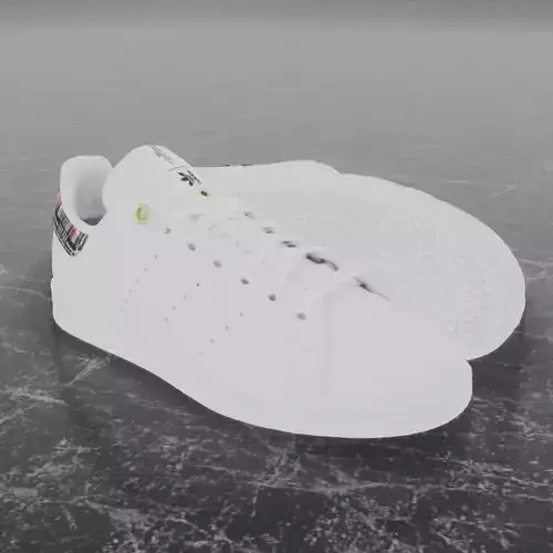 Adidas 3D Shoes - White - Stan Smith Series