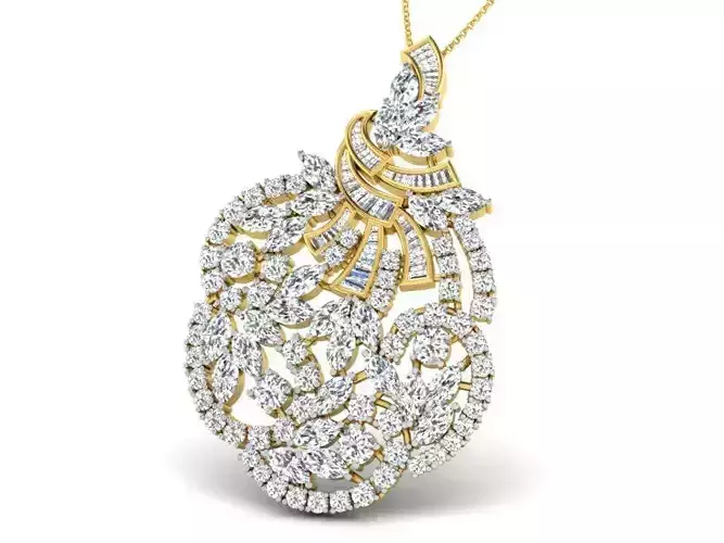 diamonds pendant