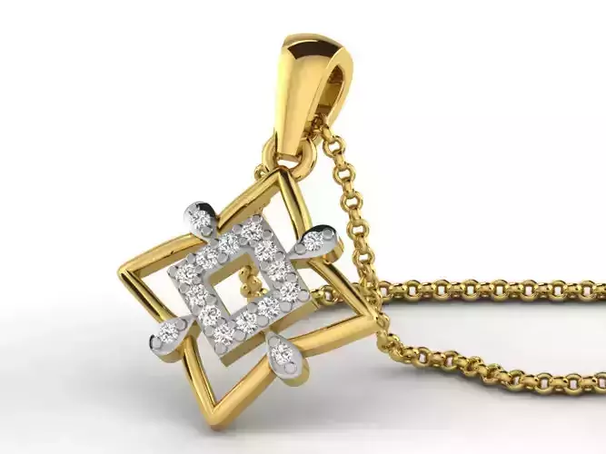 diamonds pendant