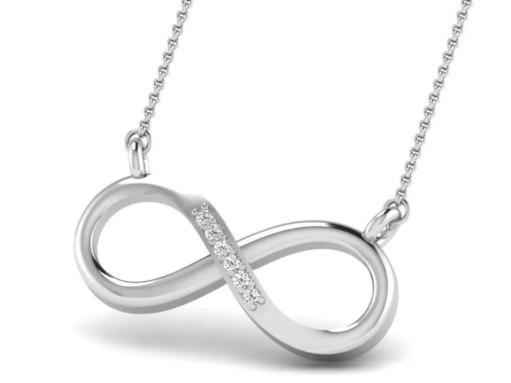 diamonds pendant 3D print model_0