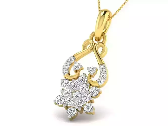 diamonds pendant
