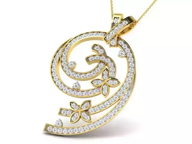 diamonds pendant
