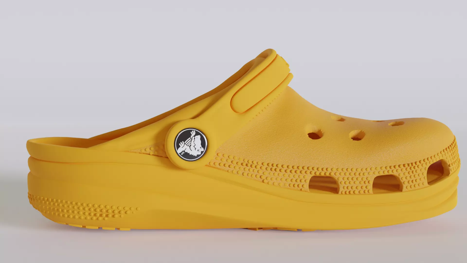 Animated Crocs 3D model