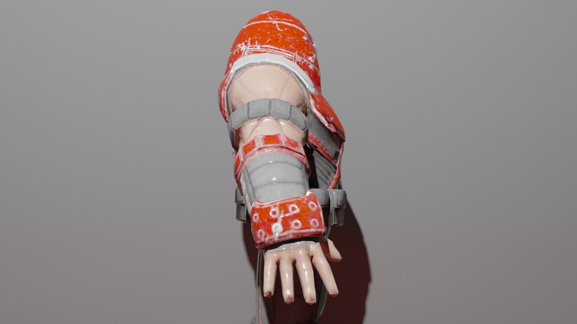 Juggernaut Low-poly 3D model_3