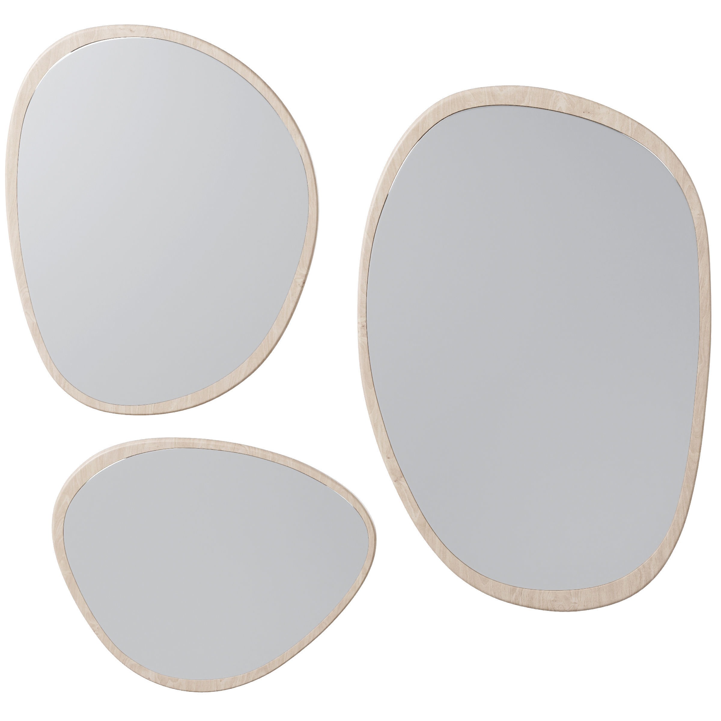 Wall Mirror Elope by Bolia 3D model_1