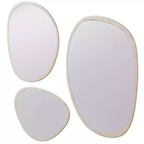 Wall Mirror Elope by Bolia 3D model