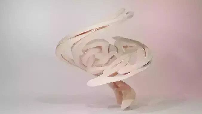 Abstract Geometry Decor V12 3D model 3D model 3D model