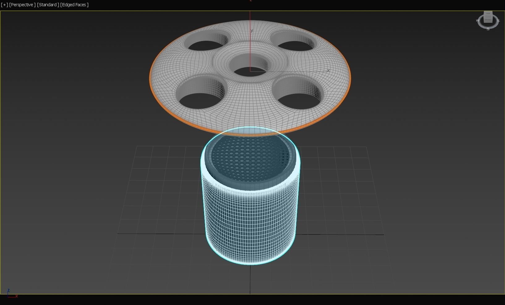 Home Wind Tunnel - Desktop Toy - Meissner Coanda Dyson - Concept 3D model_12