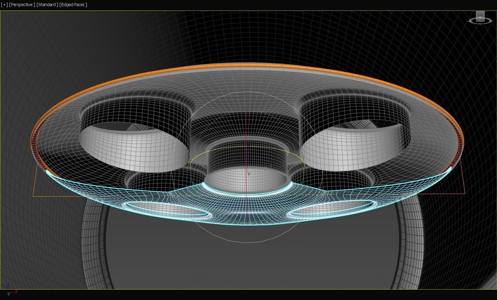 Home Wind Tunnel - Desktop Toy - Meissner Coanda Dyson - Concept 3D model_24