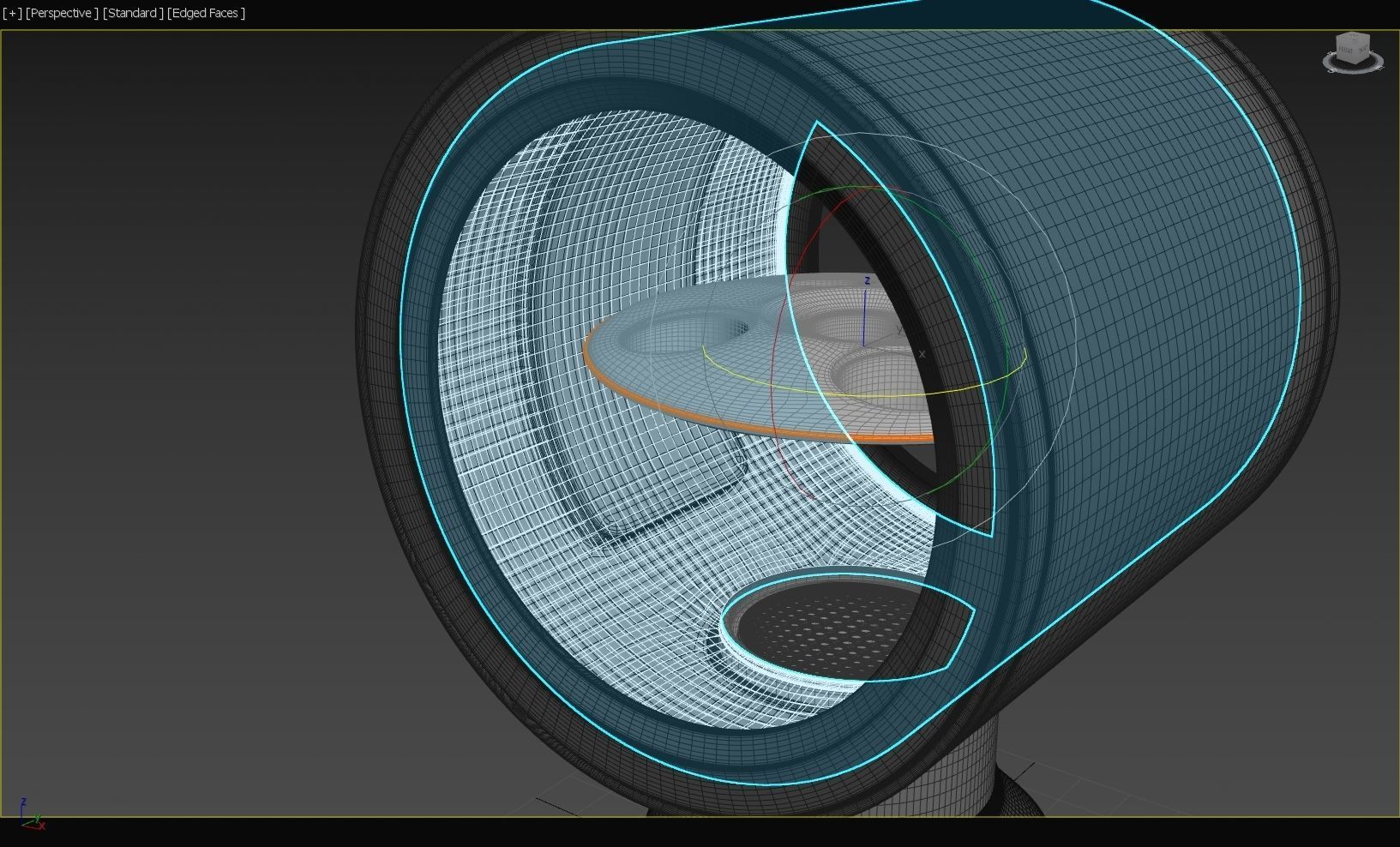 Home Wind Tunnel - Desktop Toy - Meissner Coanda Dyson - Concept 3D model_25