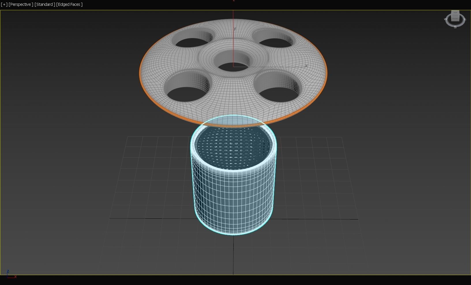 Home Wind Tunnel - Desktop Toy - Meissner Coanda Dyson - Concept 3D model_13