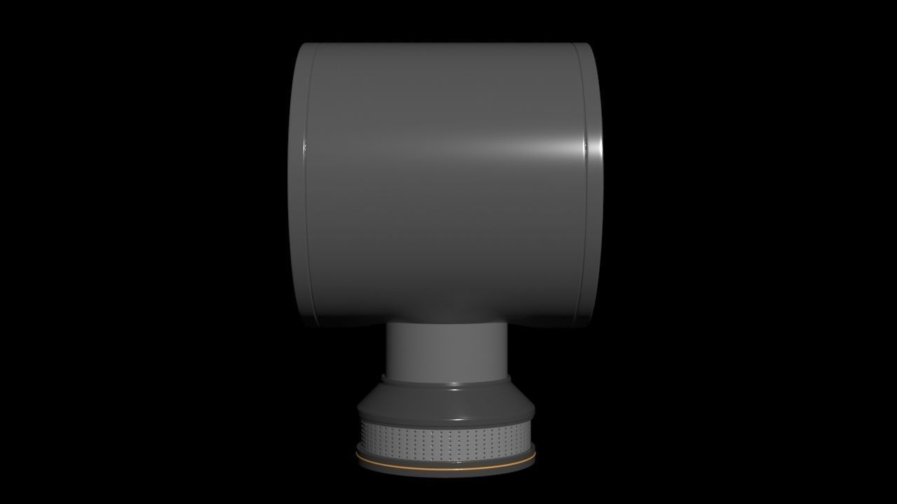 Home Wind Tunnel - Desktop Toy - Meissner Coanda Dyson - Concept 3D model_4