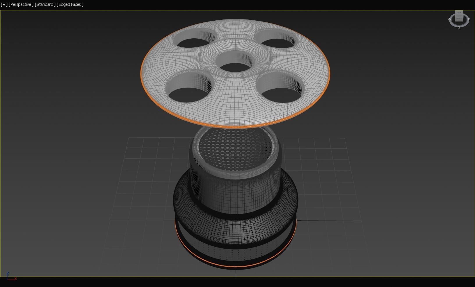 Home Wind Tunnel - Desktop Toy - Meissner Coanda Dyson - Concept 3D model_9