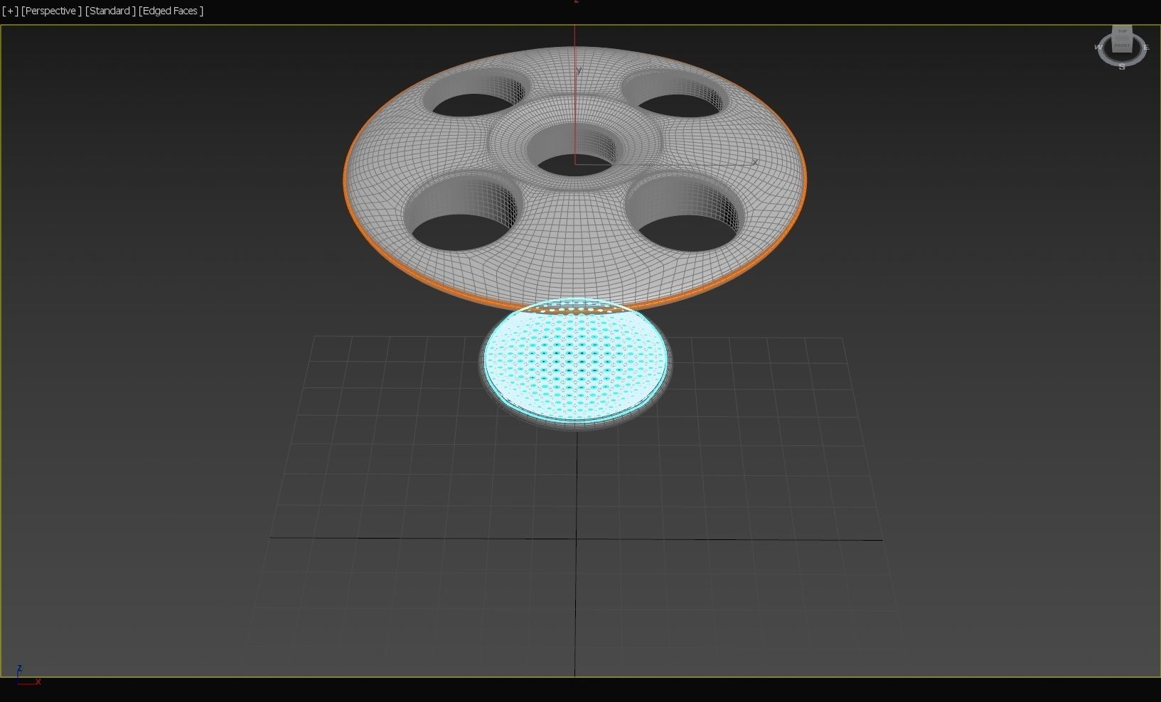 Home Wind Tunnel - Desktop Toy - Meissner Coanda Dyson - Concept 3D model_14
